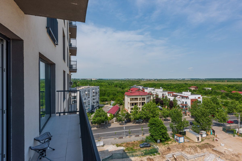 NORTHSIDE PARK – SISESTI, APARTAMENT 2 CAMERE SPLENDID, MOBILAT, UTILAT, 51 MP.