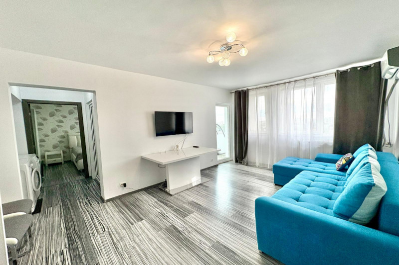 APUSULUI – Apartament 2 camere renovat, gata de mutat, 50 mp.