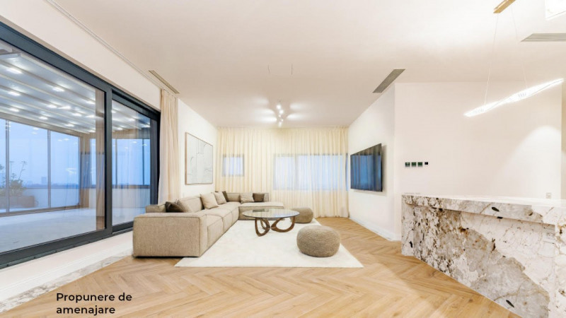 Priveste Deasupra Tuturor - Penthouse Spectaculos cu Terase 210mp!