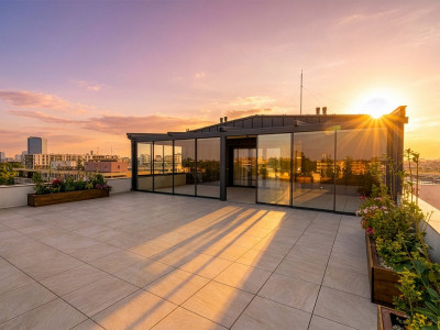 Priveste Deasupra Tuturor - Penthouse Spectaculos cu Terase 210mp!