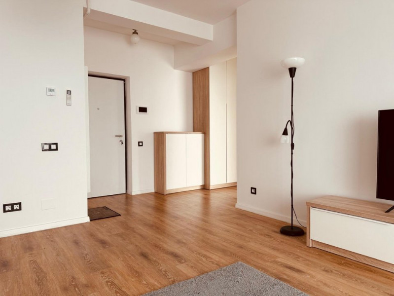 Apartament mobilat cu vedere lac Sisesti Metrou Straulesti 4'