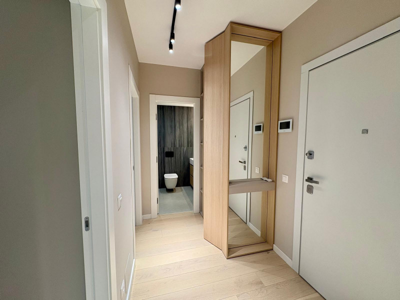 Nusco City 2, apartament 2 camere cu parcare subterana, prima inchiriere, 54 mp.