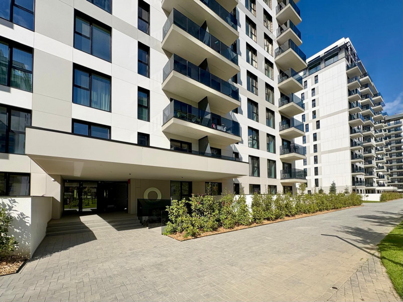 Nusco City 2, apartament 2 camere cu parcare subterana, prima inchiriere, 54 mp.